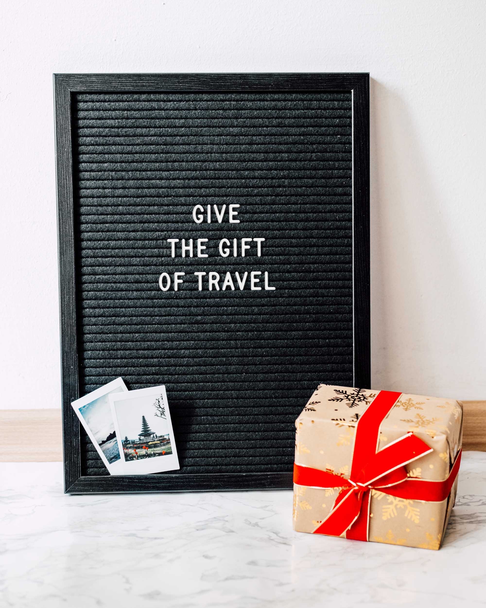 give the gift of travel