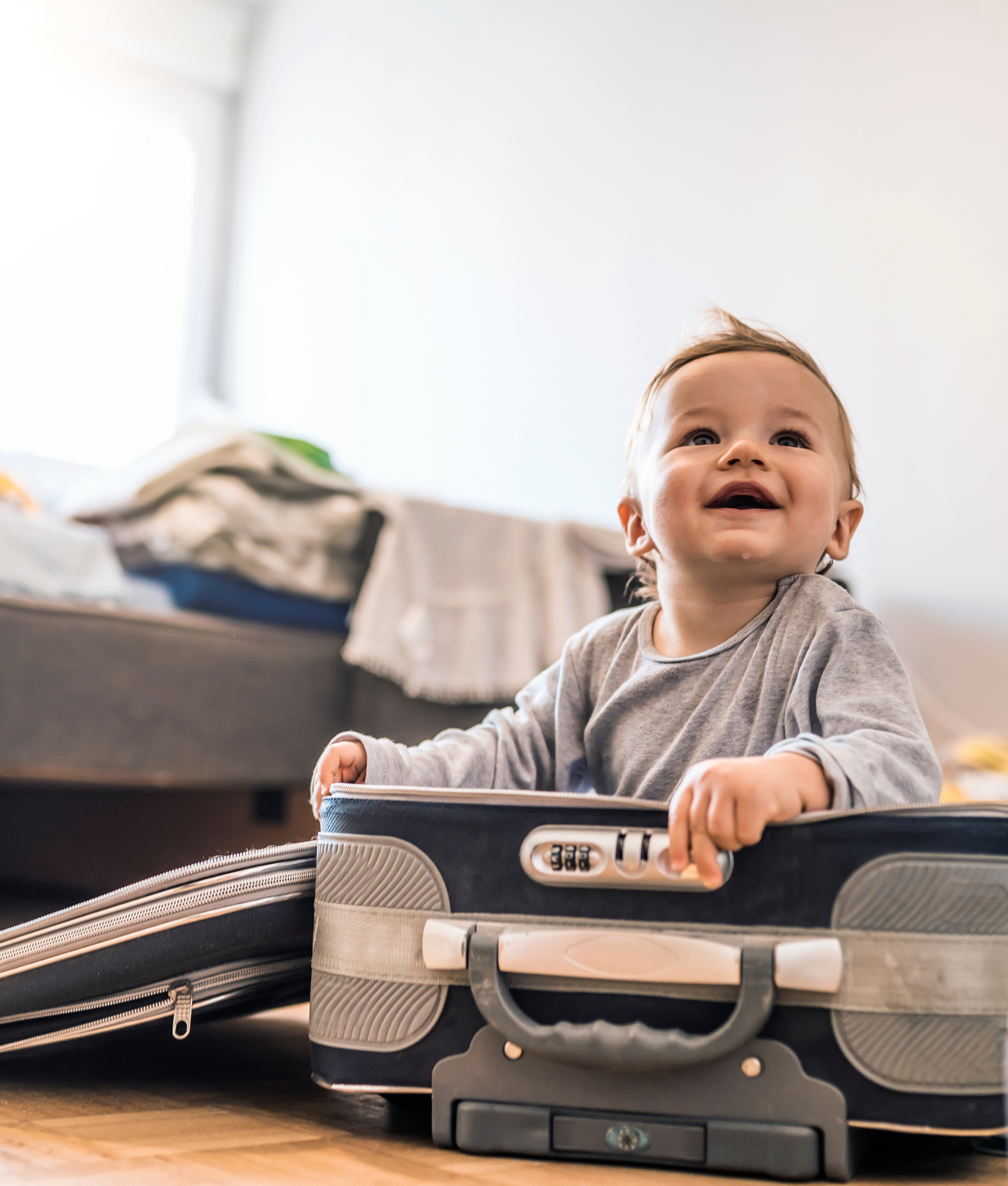 Travel with baby gear